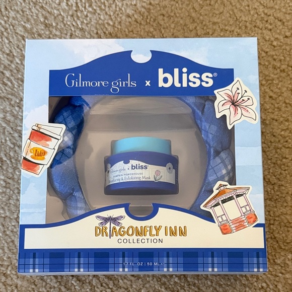 Bliss Other - Bliss x Gilmore Girl Dragonfly Inn Resurfacing and Exfoliating Mask + Plaid Head